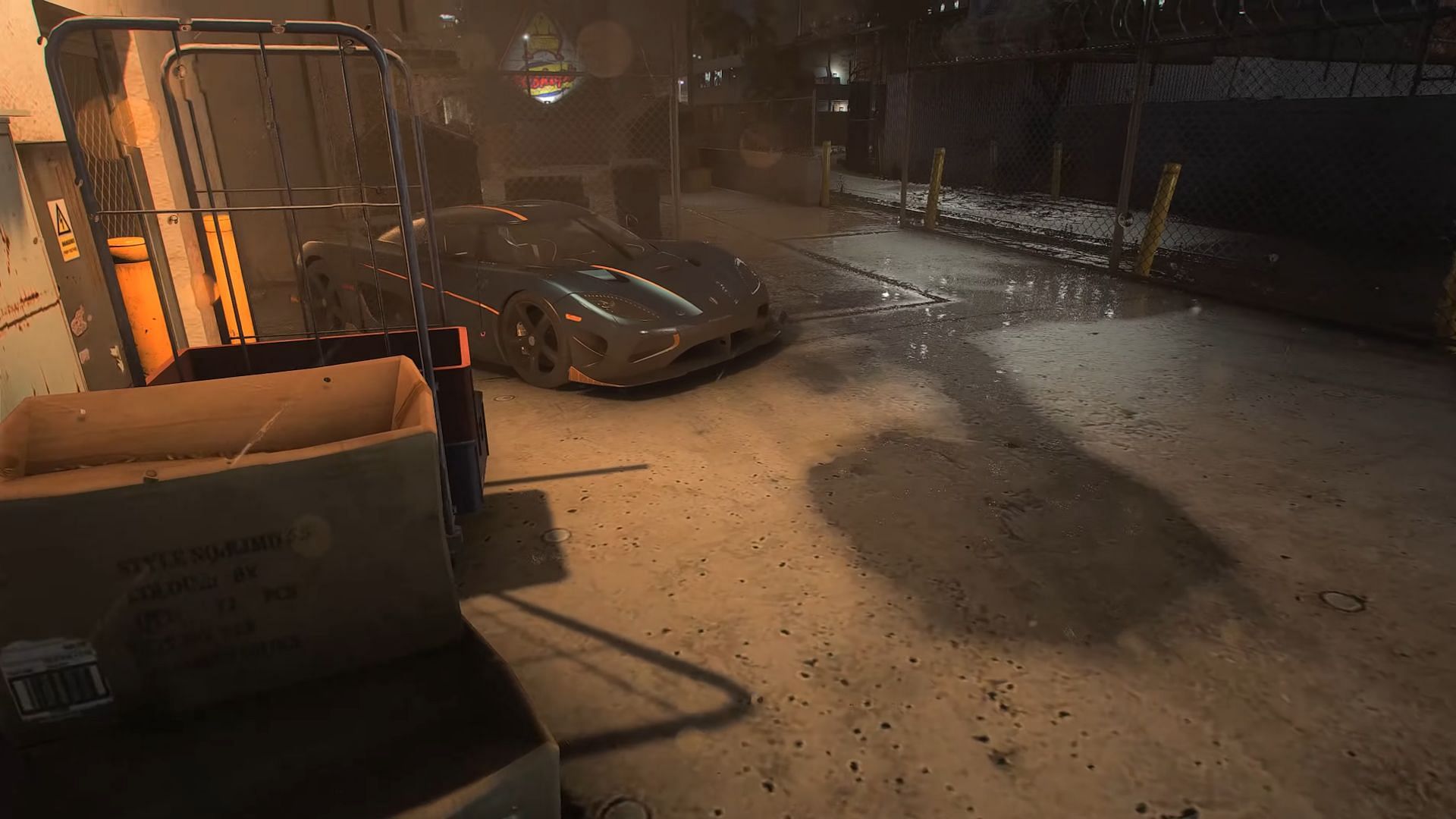 A screenshot of the game at night (Image via Gam3 4 Lif3)